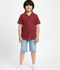Velvour Boys Popcorn Casual Shirt-VP21-A