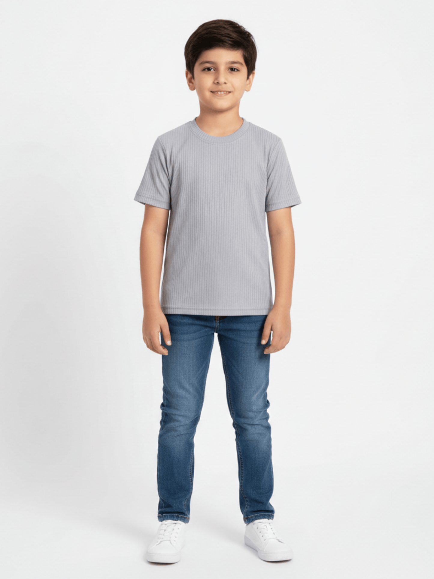 Velvour Boys Polyester T-Shirt-VT18-C