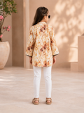 Velvour Girls Cotton Printed Stitched Tunic-VG221-A