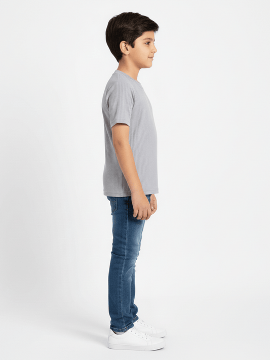 Velvour Boys Polyester T-Shirt-VT18-C