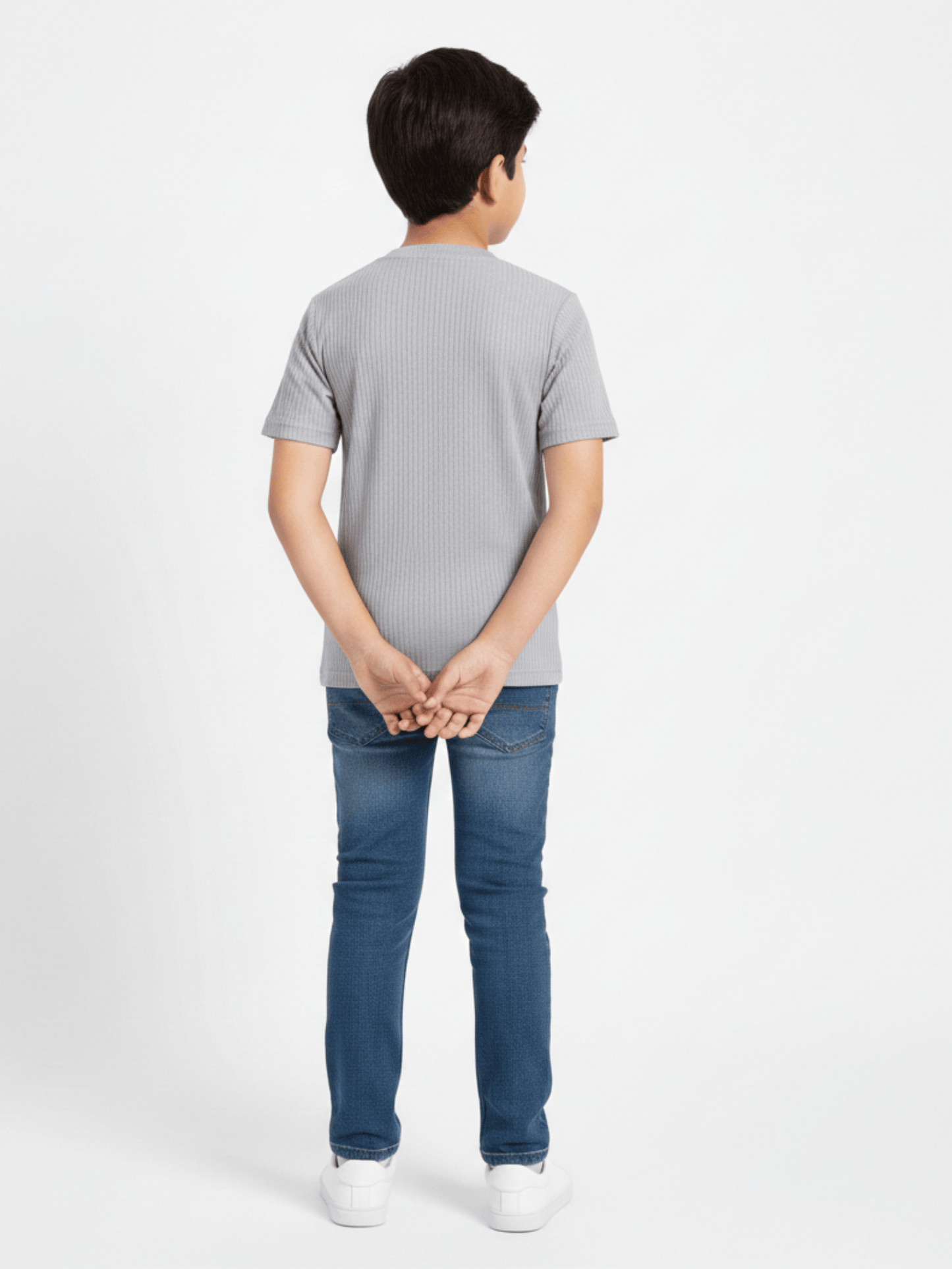 Velvour Boys Polyester T-Shirt-VT18-C