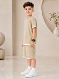 Velvour Boys Single Jersey Tracksuit-VST74-B