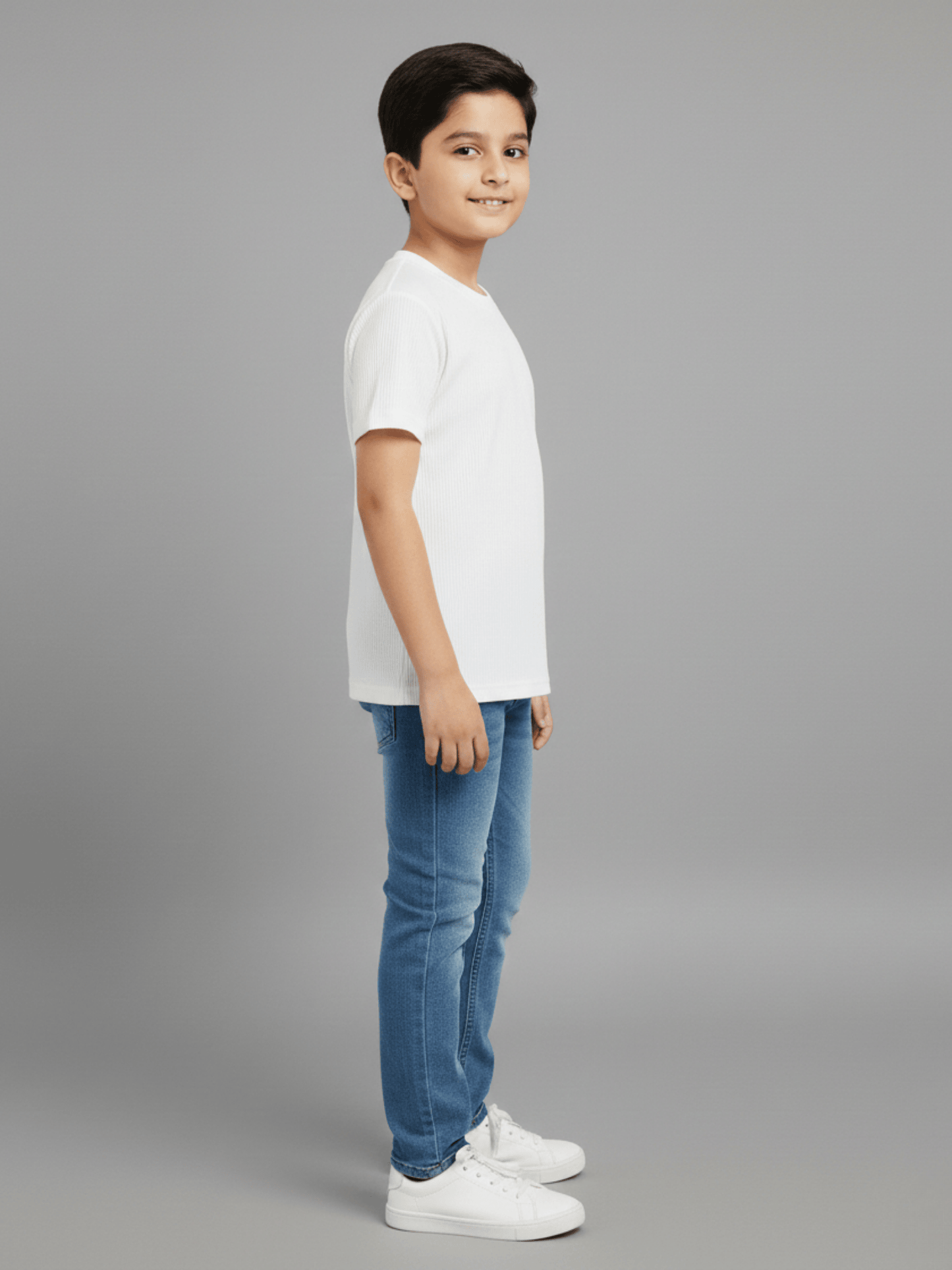 Velvour Boys Polyester T-Shirt-VT17-A
