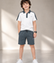 Velvour Boys Single Jersey Tracksuit-VST73-A