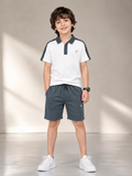 Velvour Boys Single Jersey Tracksuit-VST73-A