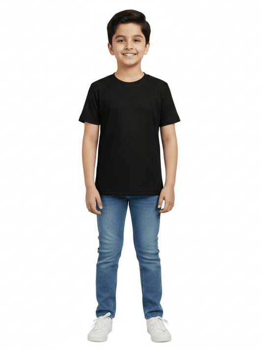 Velvour Boys Polyester T-Shirt-VT17-B