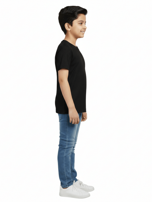 Velvour Boys Polyester T-Shirt-VT17-B