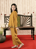 Velvour Girls Cotton Embroidered Co-Ord Set-VG190-A