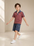 Velvour Boys Single Jersey Tracksuit-VST73-B