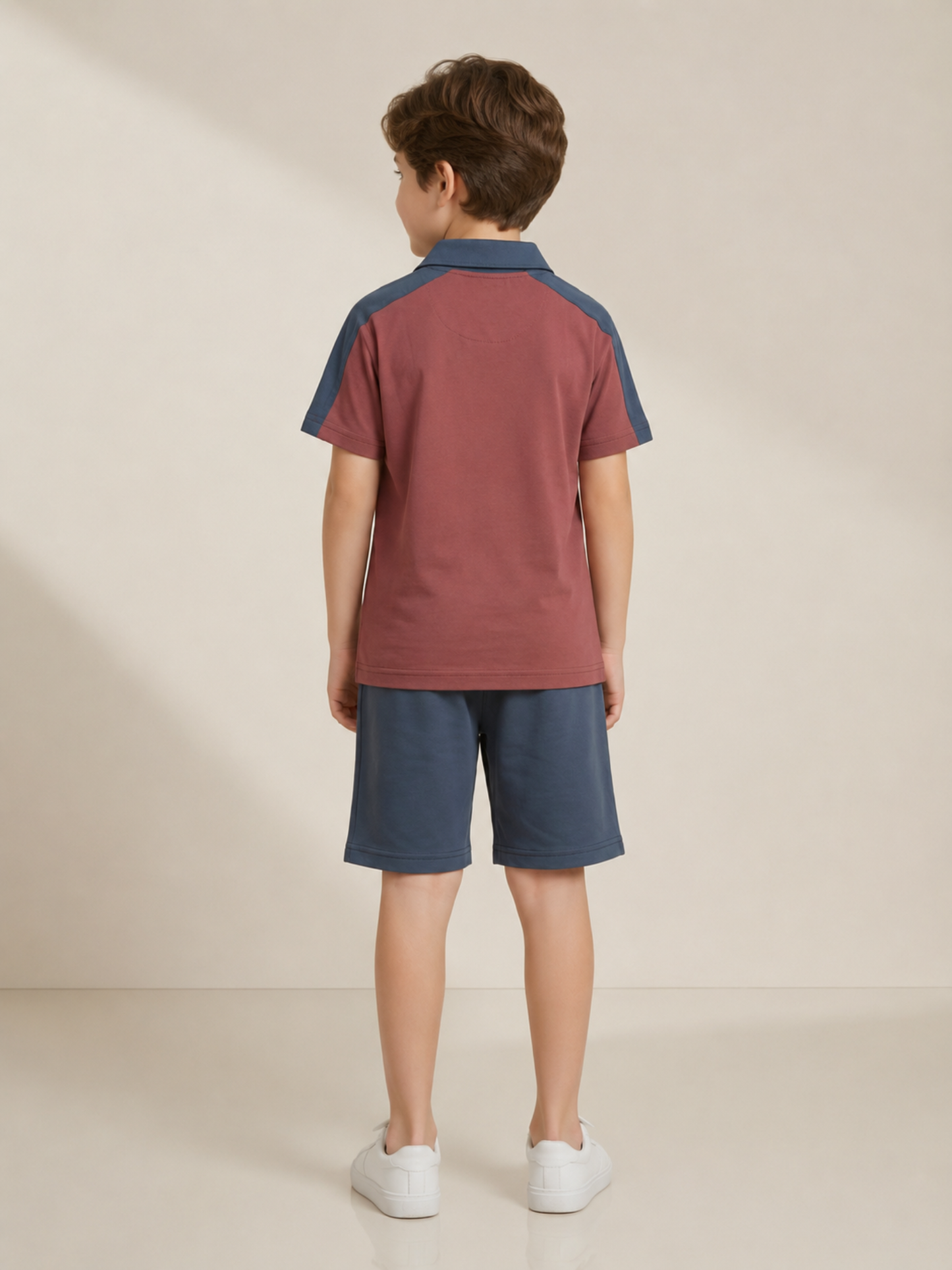 Velvour Boys Single Jersey Tracksuit-VST73-B