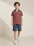 Velvour Boys Single Jersey Tracksuit-VST73-B