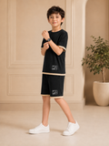 Velvour Boys Single Jersey Tracksuit-VST74-A