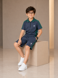 Velvour Boys Single Jersey Tracksuit-VST75-A