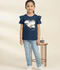 Velvour Girls Cotton Printed T-Shirt-VG193-C