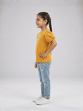 Velvour Girls Cotton Printed T-Shirt-VG193-B