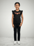 Velvour Girls Cotton Printed T-Shirt-VG193-A