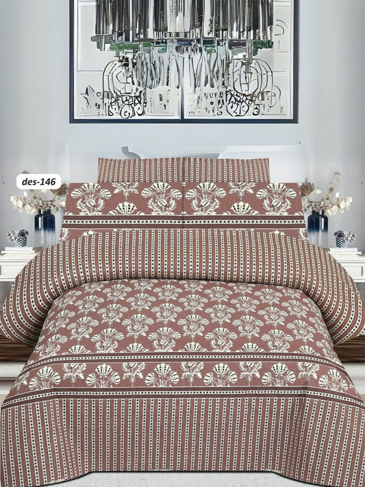 Salonika Cotton Printed 6-Piece Comforter Set-477