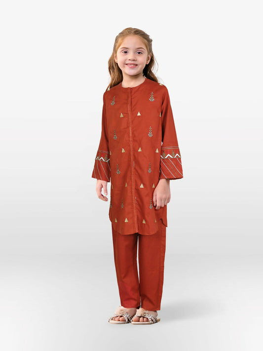 Designer Top & Capri set for women in breathable cotton fabric, featuring full sleeves and a customized fit; perfect for summer comfort and everyday style.