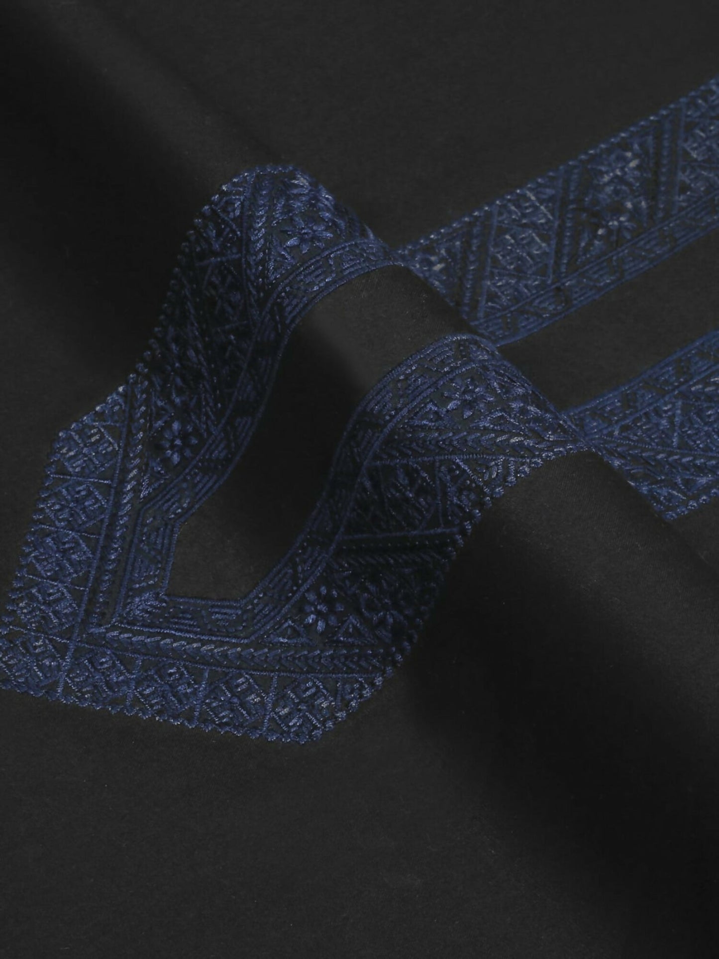 Fabrich Cotton Valley’26 Embroidered Unstitched Shalwar Kameez-Black-FAB-9049