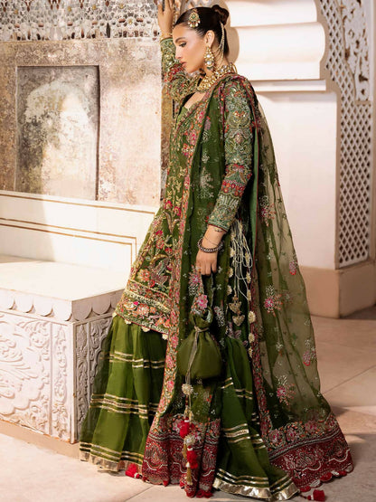 Shiza Hassan Shehnai Organza Embellished Stitched 4-Piece Suit-Zaria