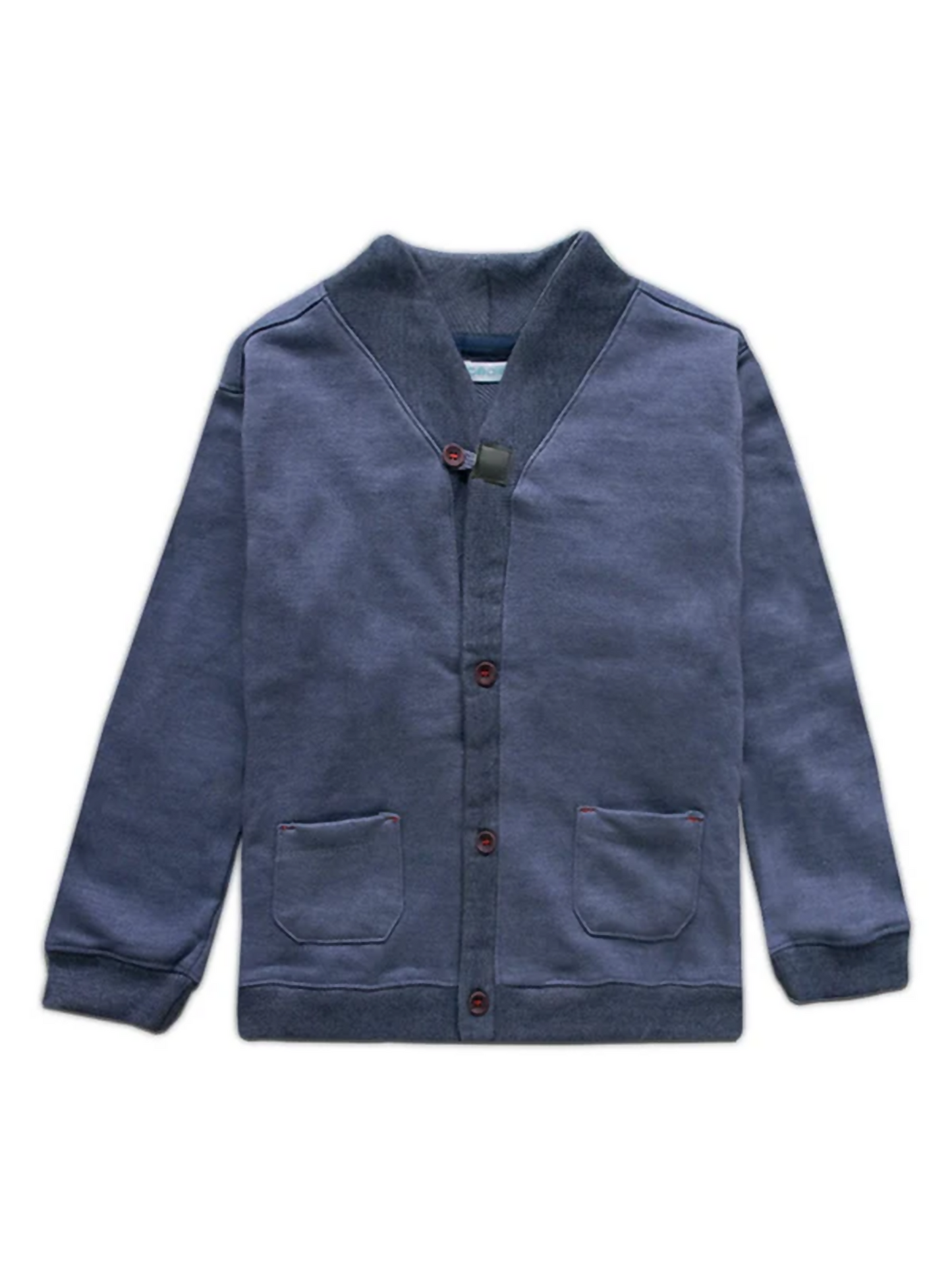 Funky's Plain Kid's Double Pocket Cardigan Sweater- 9433