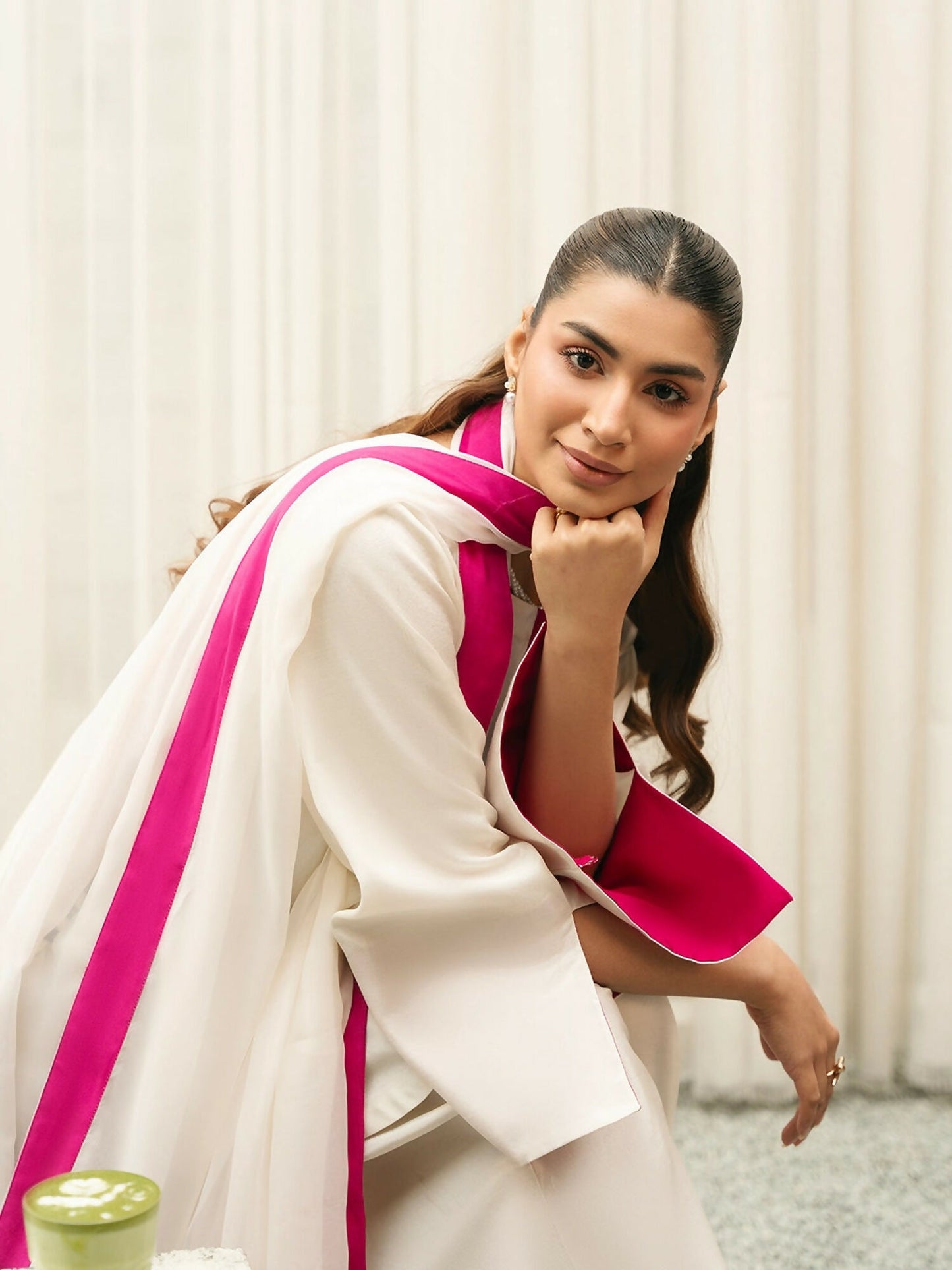 Mannat Clothing Suave Edit Raw Silk Stitched Suit-Aurelia