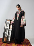 Jugnu by Hussain Rehar Khaddar Pret’26 Wool Embroidered Scarf-Nagina