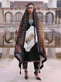 Jugnu By Hussain Rehar Khaddar'25 Embroidered Unstitched 3-Piece Suit-Bejul