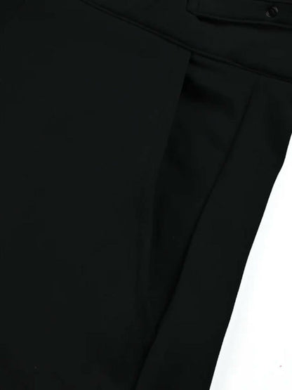 Jupiter Plain Double Buckle Jet Gurkha Pant-15086