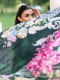 Mahnur Sophie Luxury Lawn Embroidered Unstitched 3-Piece Suit-Zoya