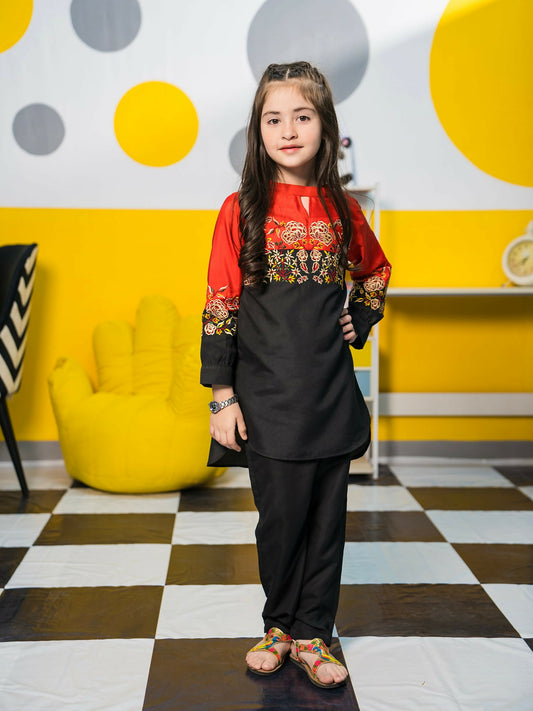 Premium stitched 2-piece summer suit featuring a designer Top & Capri set in a wrinkle-free, matte, and flowy fabric; full sleeves and customized fit for a polished yet comfortable look.