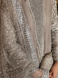 Hussain Rehar Moon In The Golden Cup Raw Silk Embellished Stitched 3-Piece Suit-Lucent