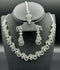 H&A Jewellery One Carat Silver Rhodium Plated Jewellery Set