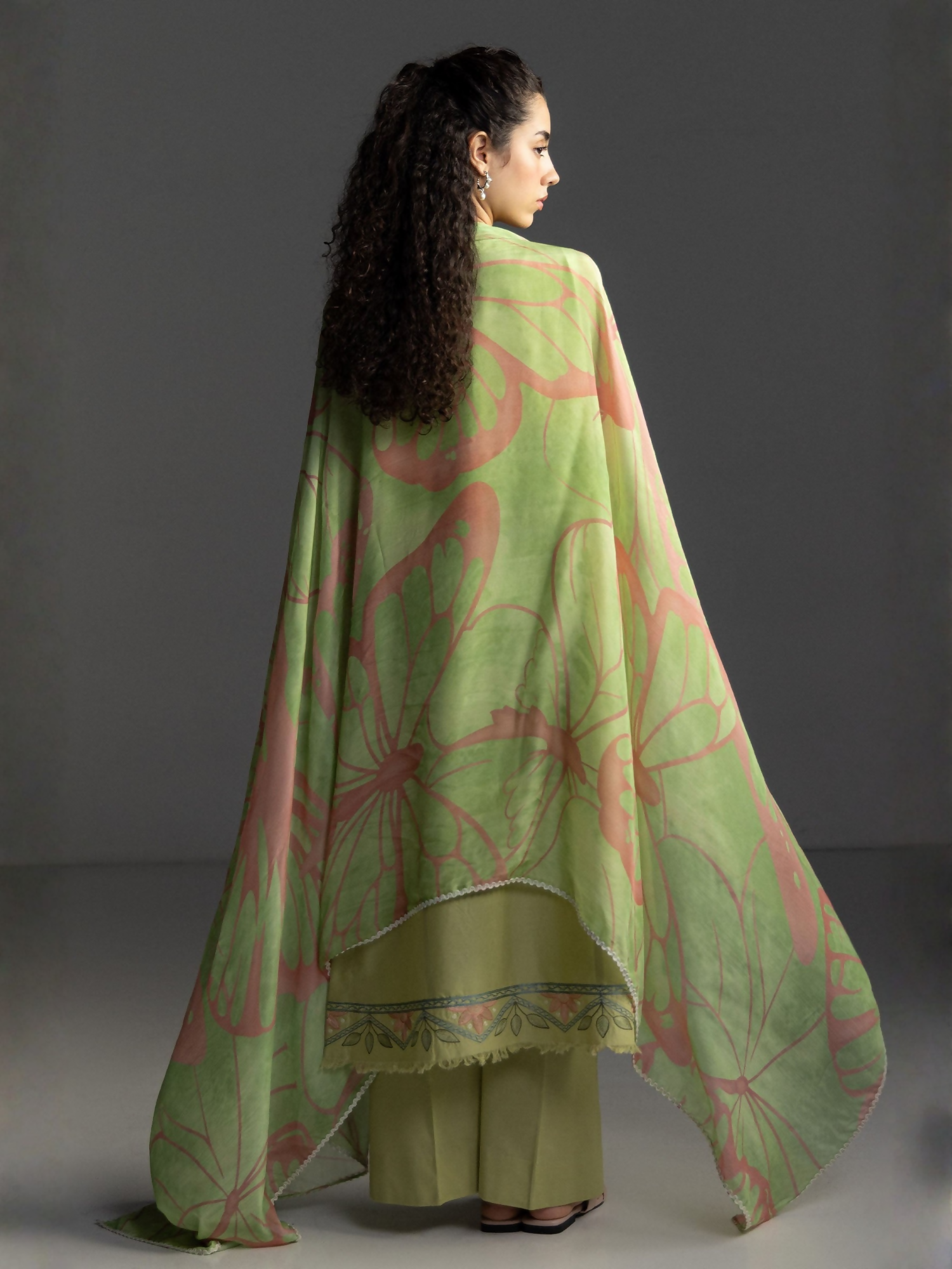 COCO by Zara Shahjahan Lawn'26 Embroidered Unstitched 3-Piece Suit-Isla-4B