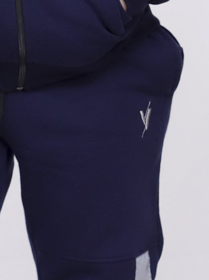 Velvour Fleece Hooded Tracksuit-VWT15-B