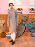 Velvour Boys Cotton Embroidered Stitched Kurta-VB195-A