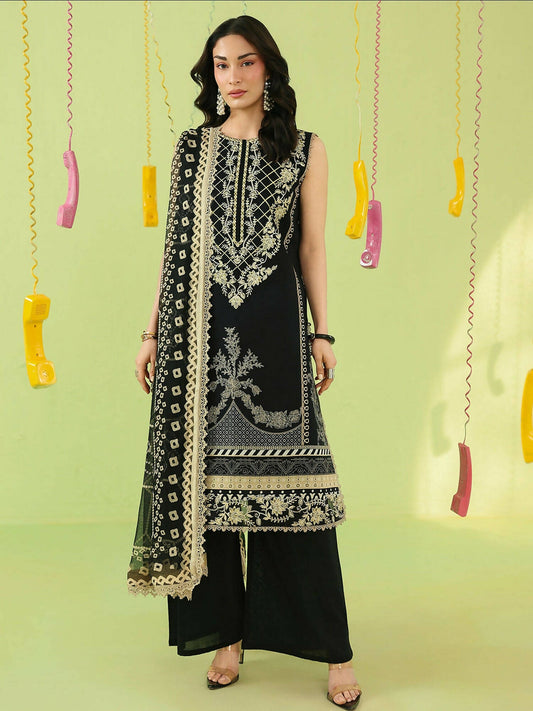 Mahnur Anaya Summer Vol 2 Lawn Embroidered Unstitched 3-Piece Suit-AN-2-14