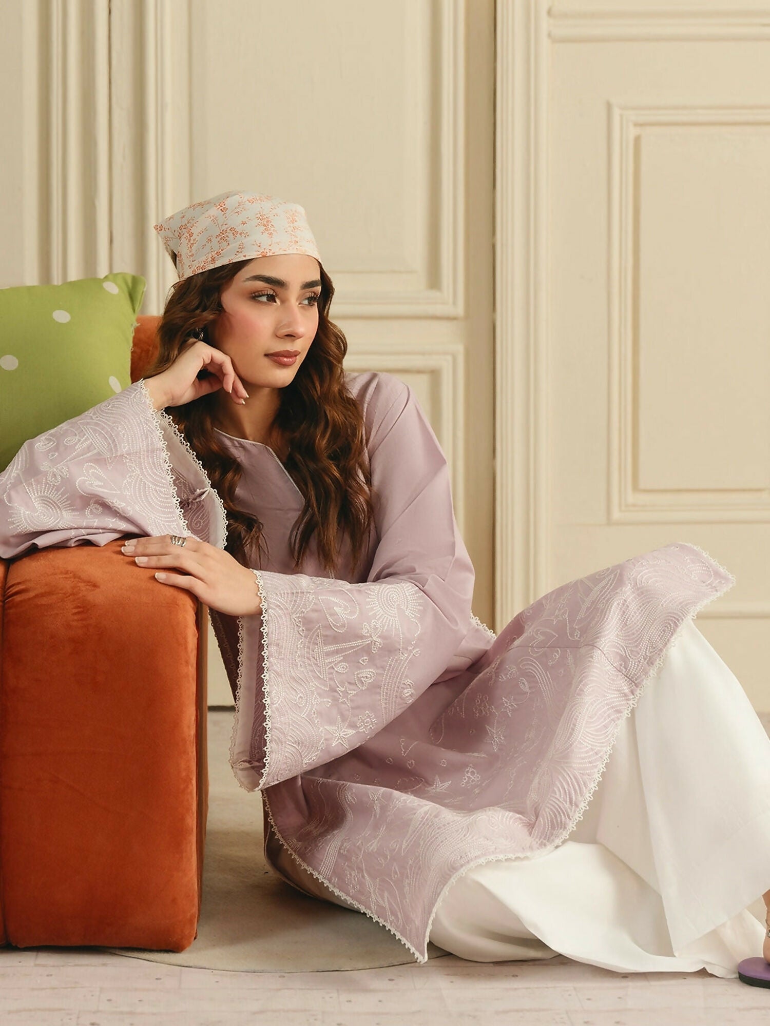 Mannat Clothing Boho Summer'26 Cotton Embroidered Stitched Suit-Daydream