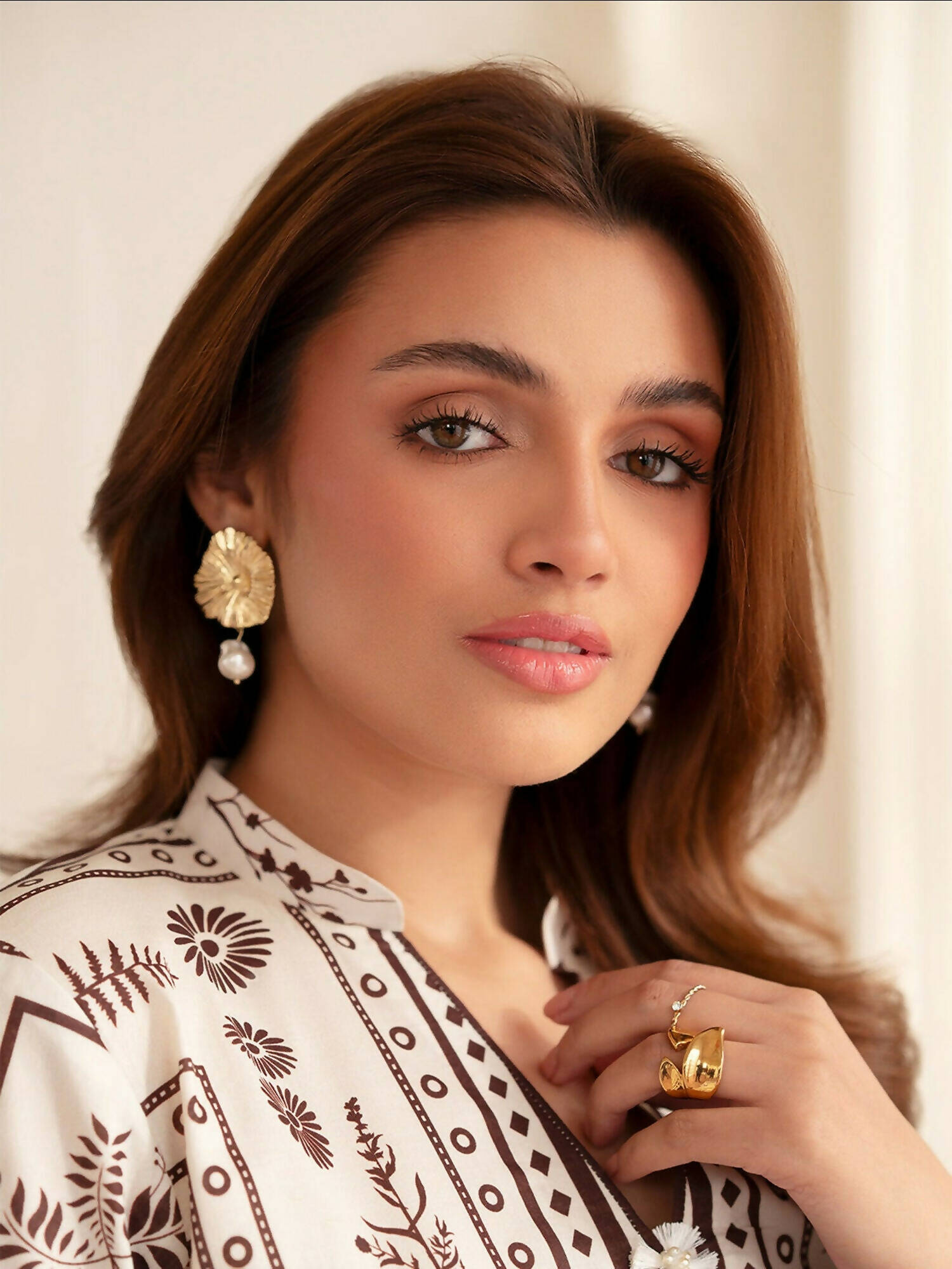 Mahnur Noir Lawn'26 Printed Unstitched 2-Piece Suit-N-03