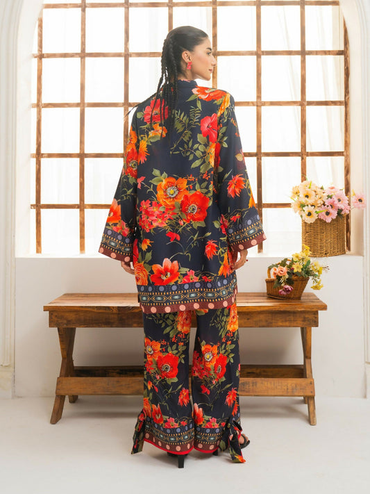 Panache Apparel Florise Lawn Printed Stitched Suit-Floral Mystery