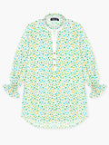 Velvour Girls Viscose Printed Stitched Tunic-VG117