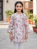 Velvour Girls Cotton Printed Stitched 2-Piece Suit-VG188-A