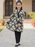 Velvour Girls Cotton Printed Stitched 2-Piece Suit-VG189-A