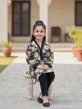 Velvour Girls Cotton Printed Stitched 2-Piece Suit-VG189-A