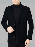 Funky's Plain Woolen Coat-14975