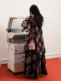 Hussain Rehar Pay Day Vol III Raw Silk Printed Stitched 2-Piece Suit-Safene