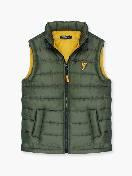 Velvour Sleeveless Puffer Jacket-VJ02-F