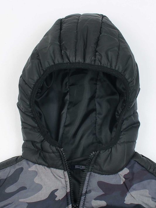 Velvour Sleeveless Hooded Puffer Jacket-VJ23-A