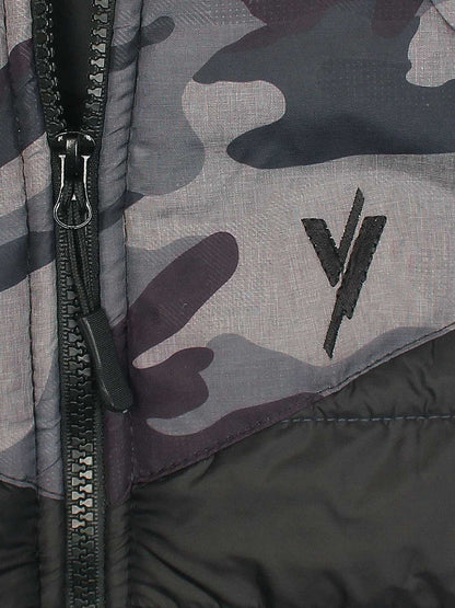 Velvour Sleeveless Hooded Puffer Jacket-VJ23-A
