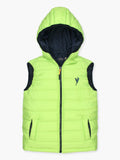 Velvour Sleeveless Hooded Puffer Jacket-VJ22-B